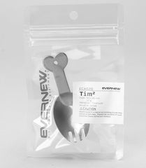 EVERNEW Tim2 shorter-handle cutlery enhances grip and maneuverability.