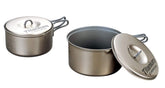 EVERNEW titanium nonstick pot set overview for ultralight camping