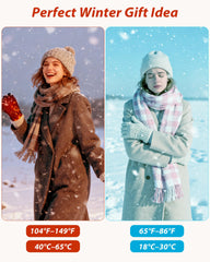 Evjeal heated gloves windproof shell protecting hands in windy, snowy conditions