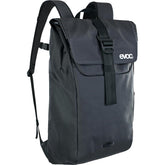 EVOC Duffle Backpack 26 lid closure enables quick capacity adjustment for larger items