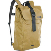 EVOC Duffle Backpack 26 lid closure enables quick volume adjustment for bulky items.