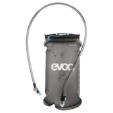 EVOC hydration bladder 2L cap close-up shows secure SLIDE SEAL for spill-free fills.