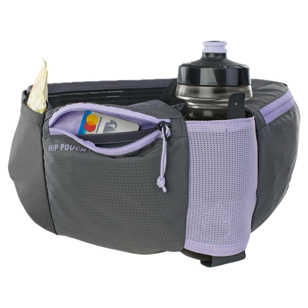 EVOC Hip Pouch Pro on-bike tour bag, secure storage for essentials.