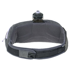 EVOC Hip Pouch Pro bottle in side pocket for quick hydration.