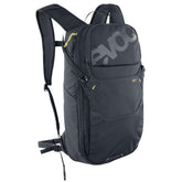 EVOC RIDE 8 backpack with multiple storage compartments for organized trail gear.