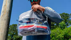 Evolution Fishing Bass Sack no-stitch welded design reduces failure points for dependable performance