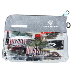 Evolution Fishing Bass Sack over extended zipper for easy loading and unloading of tackle