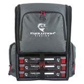 Front view of Evolution Fishing Largemouth 3.0 Tackle Backpack