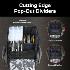 Three interior PVC snagless pockets