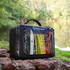 Evolution Fishing Plastix Case interior EVA structure prevents lure crushing