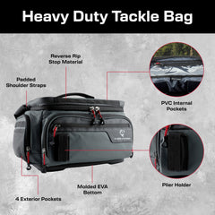 Evolution Outdoor Largemouth 3.0 includes Quicklatch trays for quick organization.