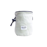 EVOLV corduroy chalk bag Sage with chalk storage and compact pocket