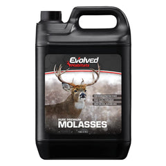 Evolved Habitats Premium Wildlife Molasses bottle pour attracts deer bears and hogs year-round