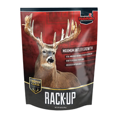 Evolved Habitats Rack-Up mineral attractant bag establishes a year-round deer site.