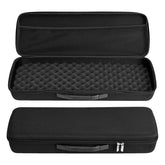 EVTSCAN portable waterproof hard EVA case exterior protects fishing gear on trips.