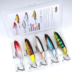 Fishing lure with built-in gravity balls for unique sound