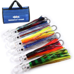 EXAURAFELIS 6.5-Inch Trolling Lure Kit - color option 1