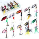 Exaurafelis 10-piece spinnerbait fishing lures kit