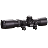 Excalibur Dead Zone scope 32mm tube close-up shows rugged hunting durability.