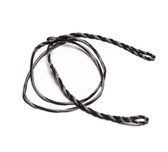 Excalibur crossbow string installation with Mag-Tip showing twist technique for end loops.