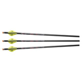 Excalibur Quill 16.5" illuminated carbon arrow side view highlights precision and visibility for fast aiming