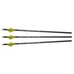 Excalibur Quill 16.5" illuminated carbon arrow side view highlights precision and visibility for fast aiming