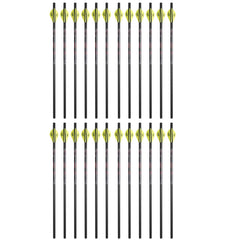 Excalibur Quill 16.5-inch carbon arrow in flight for accurate Twinstrike use.