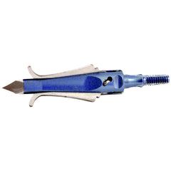 Excalibur Trailblazer mechanical broadhead in-flight view highlighting reliable expansion and blood trails