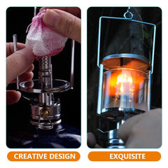 EXCEART propane and kerosene lantern mantles, versatile fit for many lamps.
