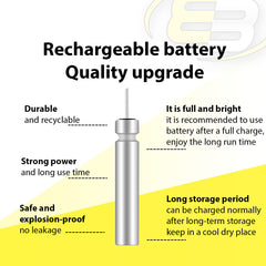 Exell CR425 pin battery energizes LED flashers with compact 3V power.