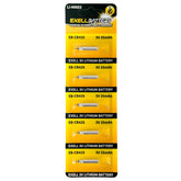 Exell Battery CR425 powering fishing lure with compact 3V energy