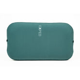 Exped Mega Pillow shows off its 3D shape and large surface for comfortable outdoor rest.