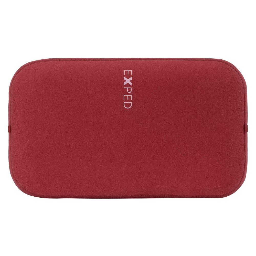 Exped Mega Pillow 3D shape provides an extra-large surface for side, back, or stomach sleeping.
