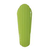 Exped Ultra 1R lightweight backpacking mat folded for compact carry on outdoor trips.