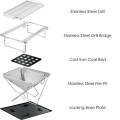 Explorer Bear Takibi baseplate supports sturdy setup on uneven ground.