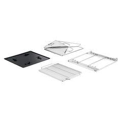 Explorer Bear Takibi grill bridge provides a stable searing surface for even grilling.