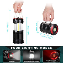 EZORKAS LANTERN magnetic-base-handsfree enables hands-free mounting on metal surfaces.