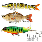 Long multi-jointed swimbait measuring 5.51 inches