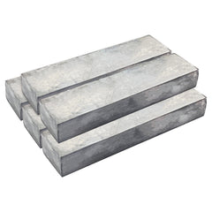 Fachoik Pure Soft Lead Ingots, 5 lb blocks ready for precise fishing sinker casting.