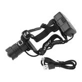 Fafeicy headlamp with zoom feature for versatile beam control on night hikes.