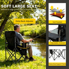 FAIR WIND chair on uneven ground highlights independent cross-braced stability