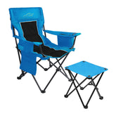 FAIR WIND Oversized Chair setup demonstrates a sturdy lounge for camping and tailgating.