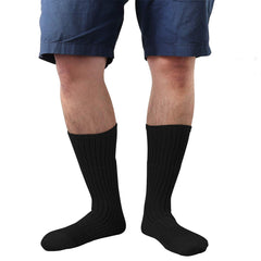 Falari 12-pack socks, reinforced heel-toe for extended wear.