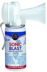 Falcon FSB1 Sonic Blast with Clip in white; compact safety horn for signaling
