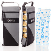 Falcona Wild golf cooler bag front view, compact and capable of keeping drinks chilly on the course.