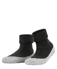 FALKE Cosyshoe W HP Slipper Sock front view with plush knit for cozy warmth