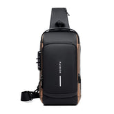 FANDARE anti-theft sling bag front pocket organization for secure daily commuting
