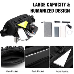FANDARE adjustable strap lets you wear it comfortably