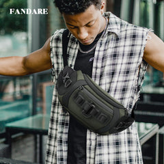 FANDARE waist pack main compartment stores essentials securely