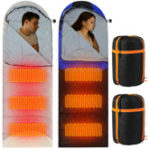 Fanfanwin heated sleeping bag tall-fit design offering extra room for layers